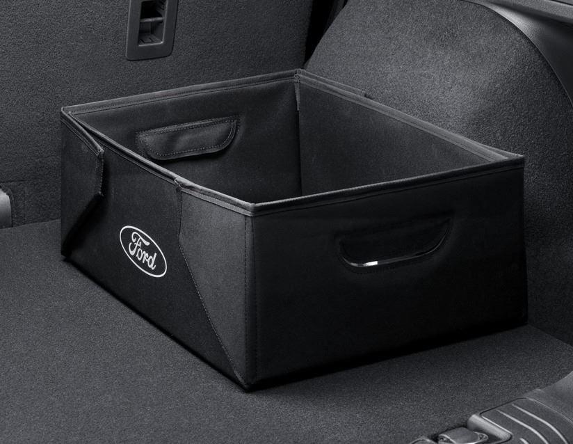 Genuine Ford Mustang Mach-E 2020> Black Fabric Foldable Transport Box 2470827