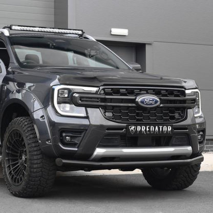 Genuine Ford Ranger Raptor 2022> Dark Smoke Bonnet Guard FD2101