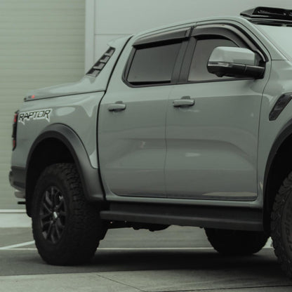 Genuine Ford Ranger Raptor 2022> Sedona Orange ALPHA SC-Z SPORTS TONNEAU Shadow Black