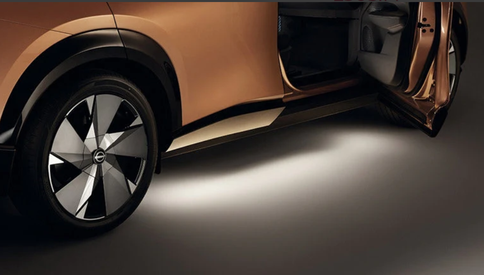 Genuine Nissan Ariya 2022> Welcome Lights (Side Sill)