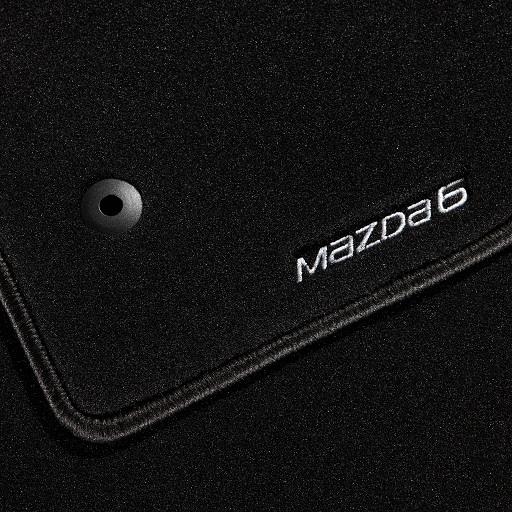 Genuine Mazda 6 - 2018 – 2026 Saloon Velour Floor Mats "Luxury" GHW8V0320