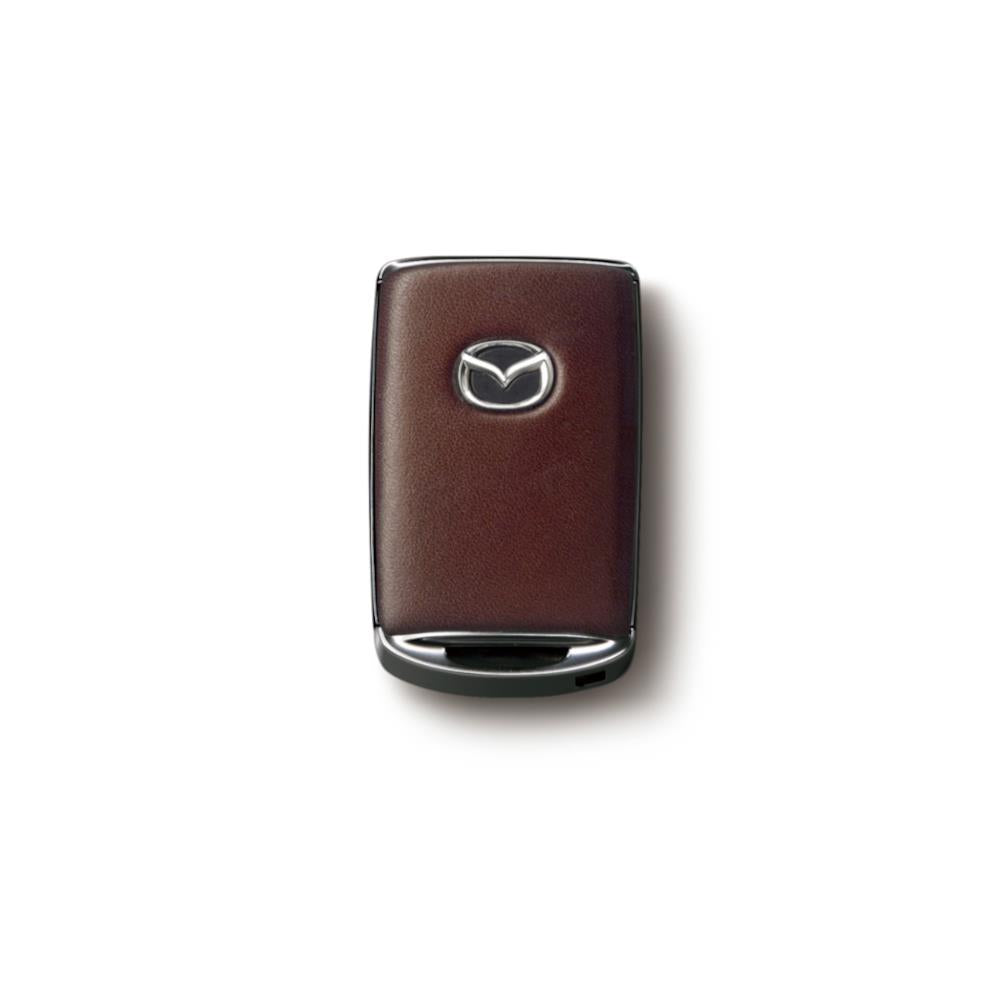 Genuine Mazda CX-5 2022> Key Fob cover Brown Leather