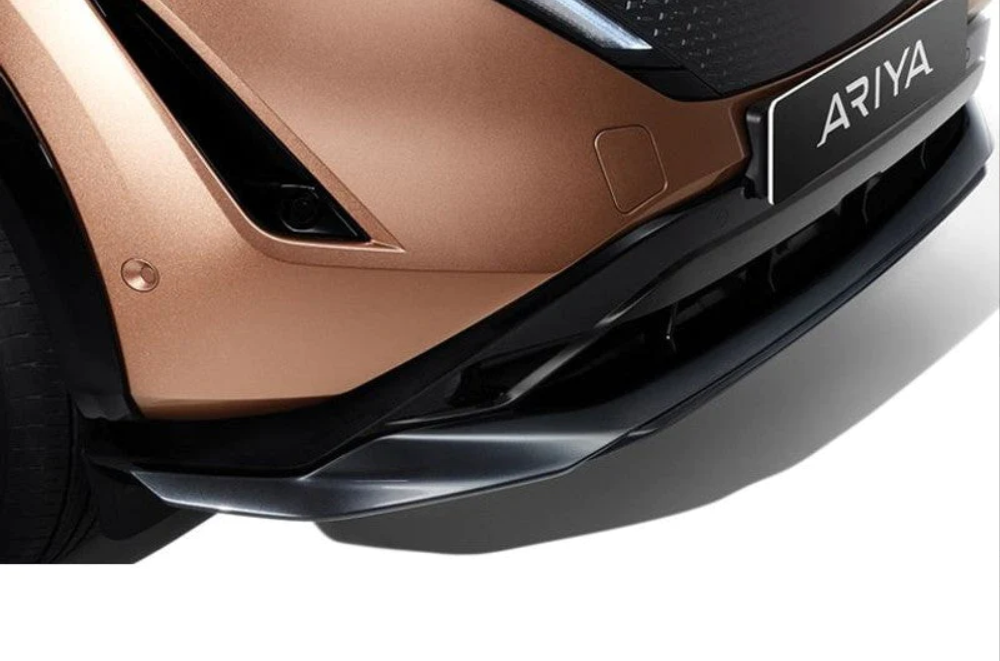 Genuine Nissan Ariya 2022> Front Exterior Styling In Dark Satin Chrome