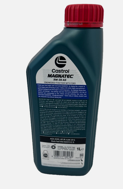 Ford Genuine Castrol Magnatec Engine / Motor Oil 5W30 Formula F 1 Litres 151FF3