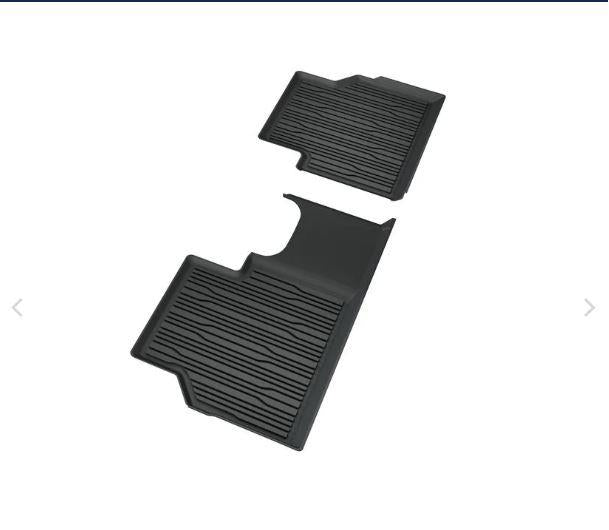 Genuine Ford New All-Electric Capri 2024> Rear Rubber Floor Mats in Black