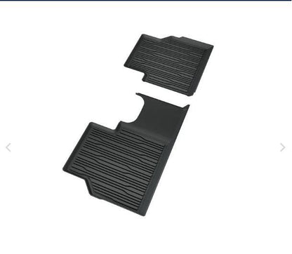 Genuine Ford New All-Electric Capri 2024> Rear Rubber Floor Mats in Black