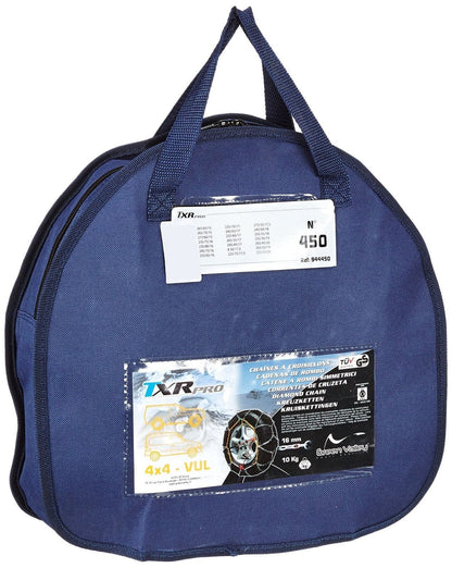 16mm Heavy Duty Snow Chain 16 " Wheels 4X4, SUV, Pick Up & Van 195R16 TXRPRO