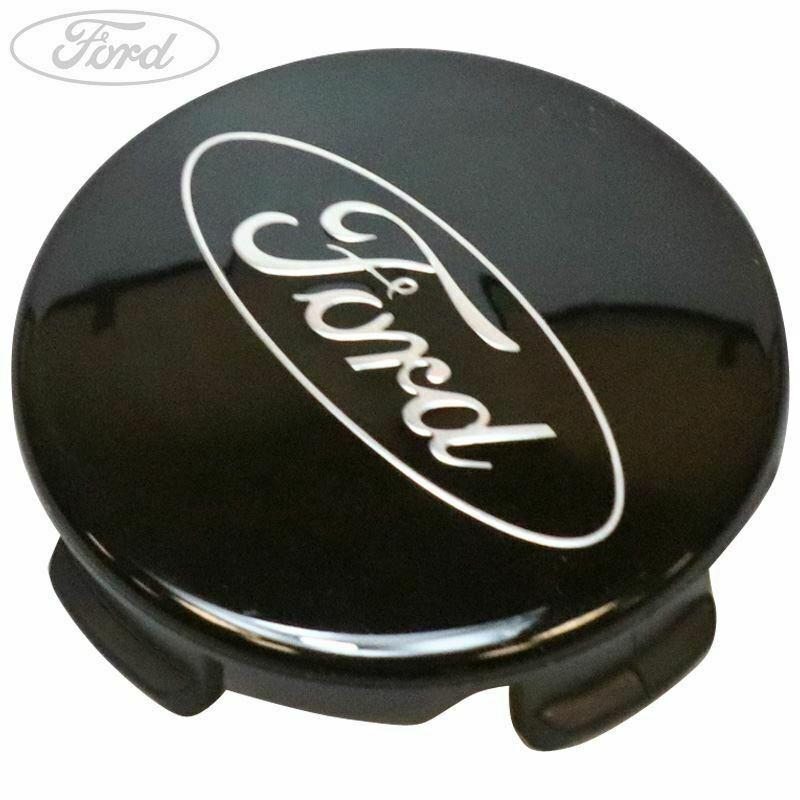 Genuine Ford Gloss Black Alloy Wheel Centre Cap (2037230)