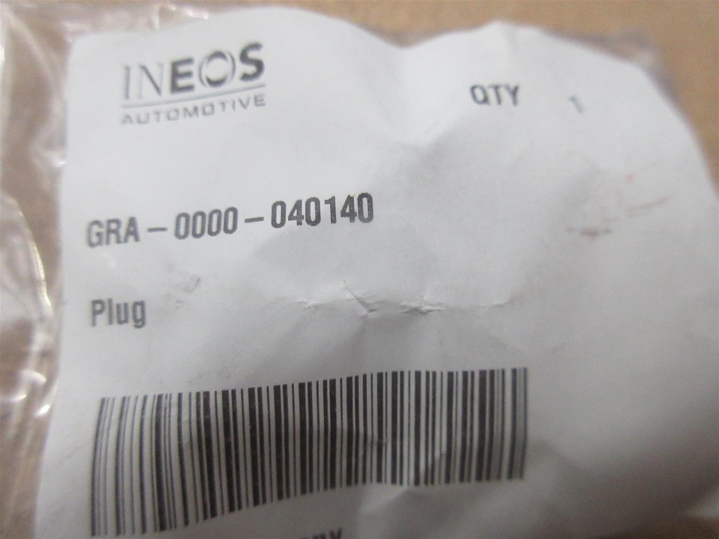 Genuine Ineos Grenadier 2023 PLUG