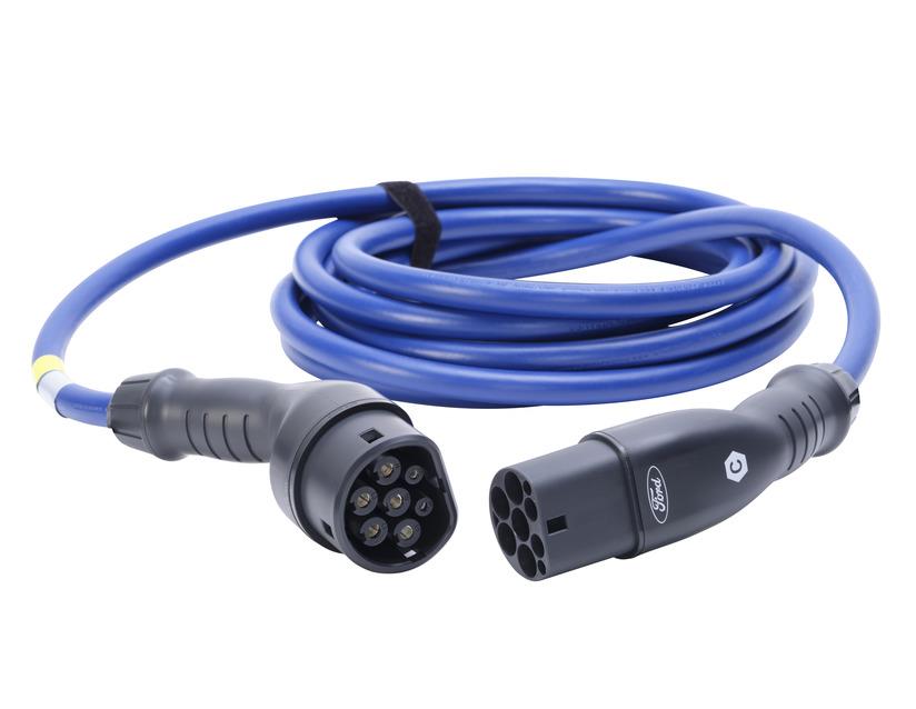 Genuine Ford Mustang Mach-E 2020> Public Charging Cable, 6 Metres + Cable Bag 2502031