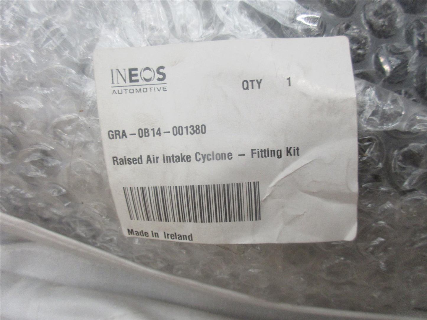 Genuine Ineos Grenadier 2023 Raised Air intake Cyclone - Fi