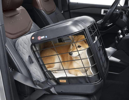 Genuine Ford New Explorer 2024> 4Pets Caree, Cool Grey Secure With Isofix