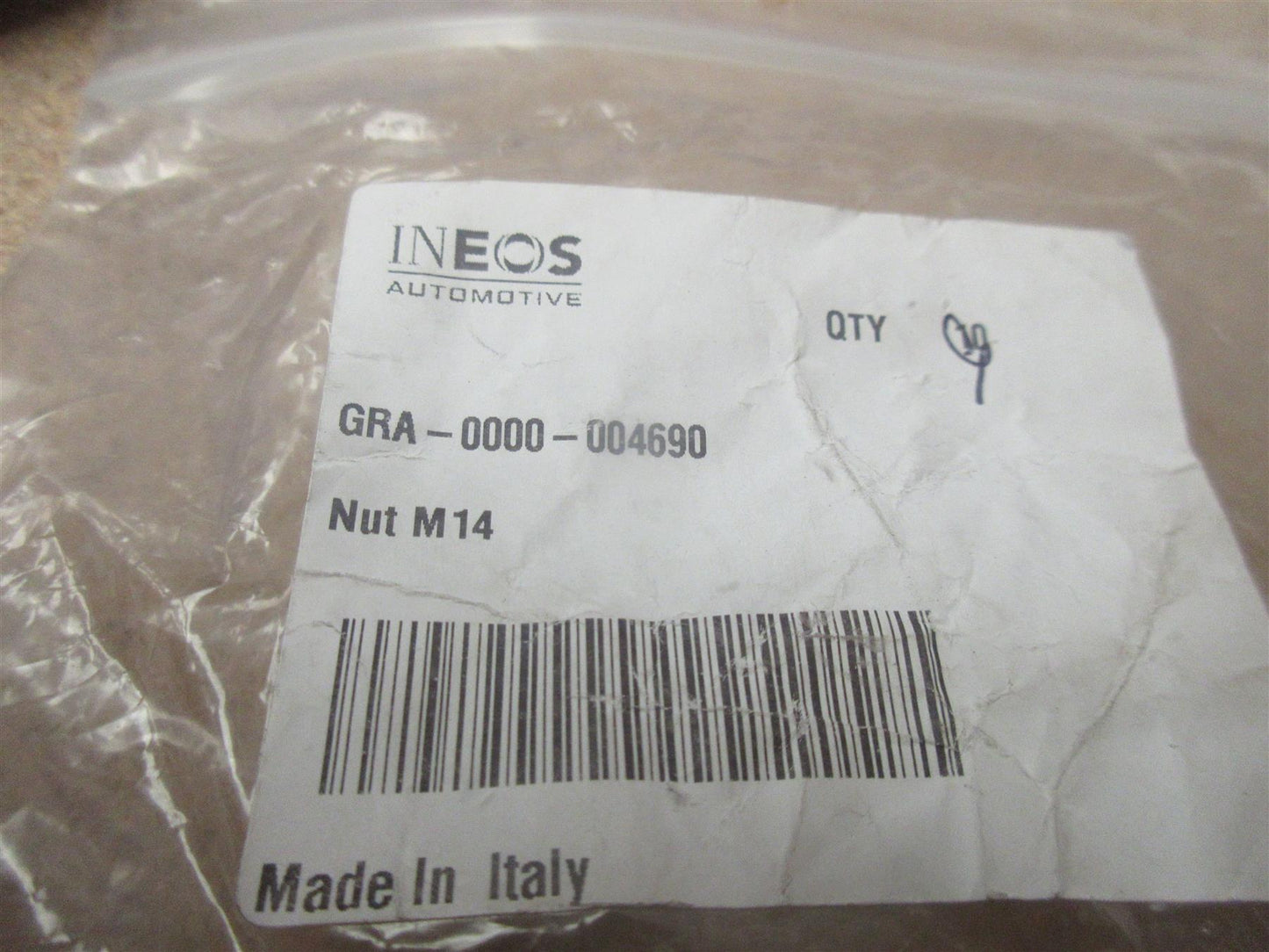 Genuine Ineos Grenadier 2023 Nut M14