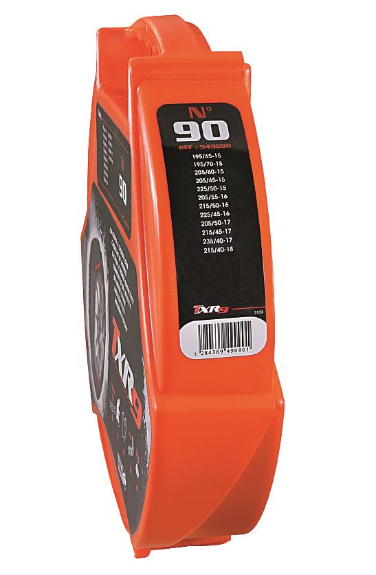 Green Valley TXR9 Winter 9mm Snow Chains - Car Tyre for 13 " Wheels 145/65R13