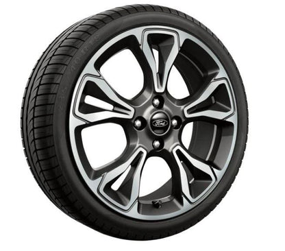 Genuine Ford Fiesta 2017> 18 Alloy Wheel - Rock Metallic Machined - 2125249