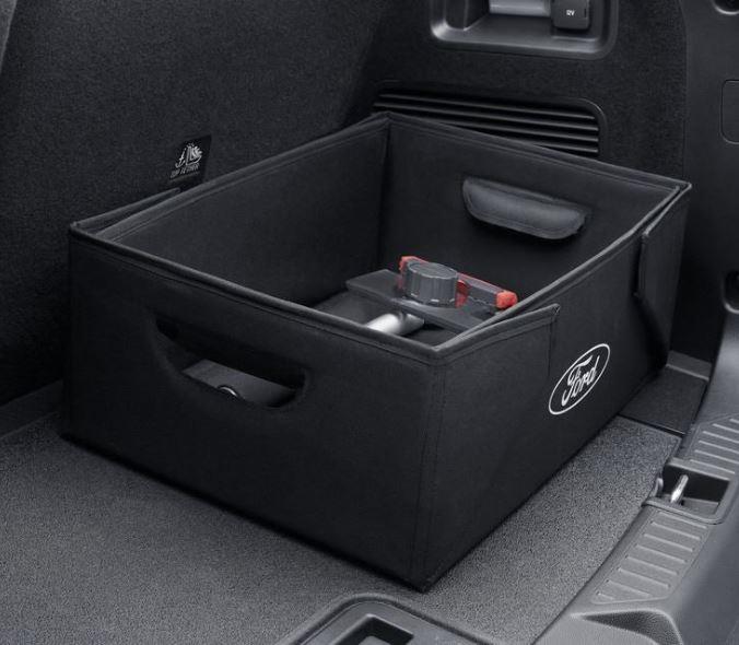 Genuine Ford Mustang Mach-E 2020> Black Fabric Foldable Transport Box 2470827