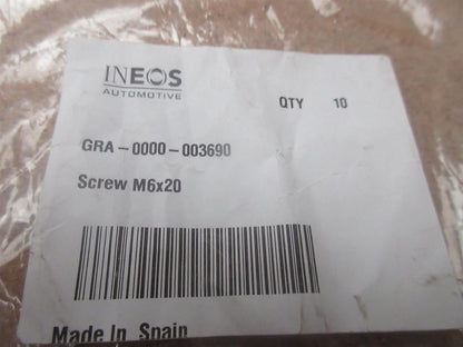 Genuine Ineos Grenadier 2023 Screw M6x20