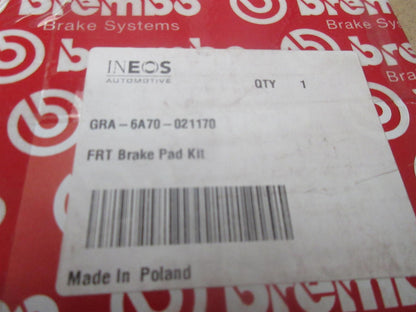 Genuine Ineos Grenadier 2023 FRT BRAKE PAD KIT