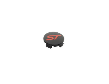 Genuine Ford Kuga 2020> Centre Cap Button Type, Gloss Black, With Red ST Logo