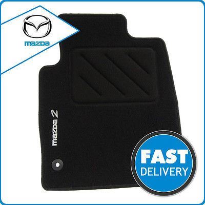 Genuine Mazda 2 Front Velour Carpet Mat - Set of Four (06/07 - 02/15) DF80V0320B