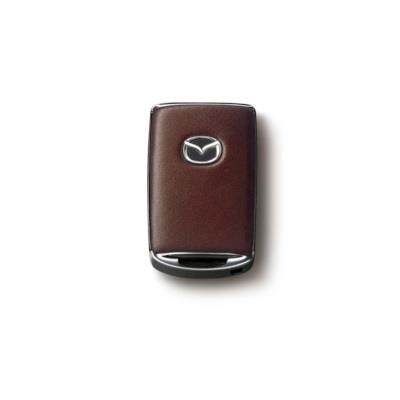 Genuine Mazda MX-30  One Set Key Cover Brown Leather C9A7V0450