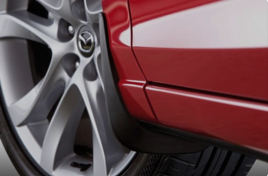 Genuine Mazda 6 - 2018 – 2026 Front Mud Flaps / Mud Guards - Front GHP9V3450