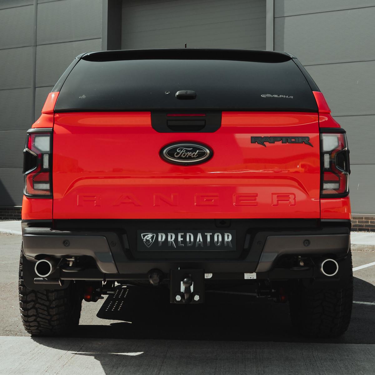 Genuine Ford Ranger Raptor 2022> Aluminium Silver ALPHA TYPE-E HARDTOP CANOPY