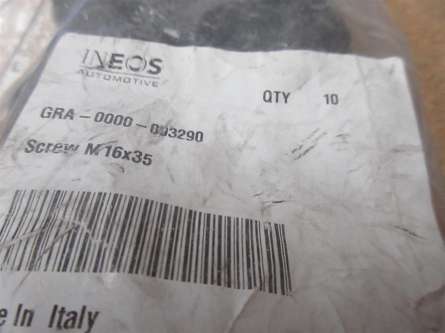Genuine Ineos Grenadier 2023 Screw M16x35