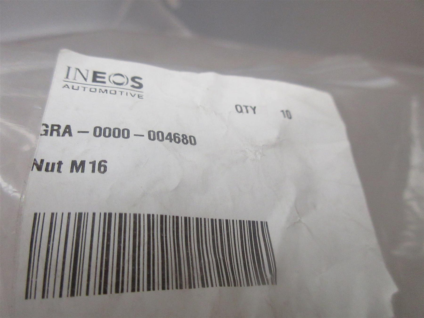 Genuine Ineos Grenadier 2023 Nut M16