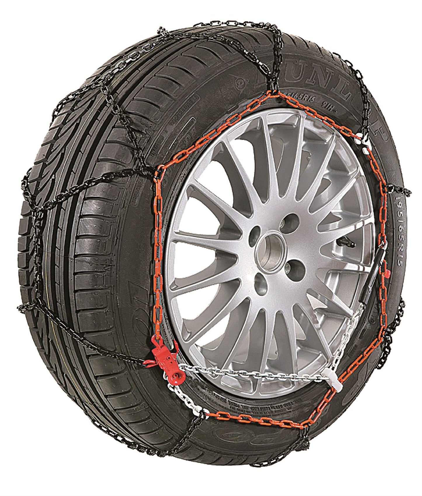 Green Valley TXR9 Winter 9mm Snow Chains - Car Tyre for 14 " Wheels 215/70R14