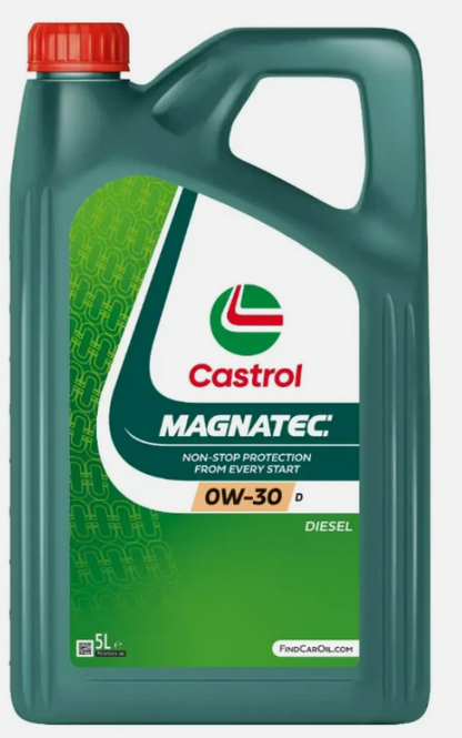 GENUINE FORD CASTROL 6 LTRS 0W30 MAGNATEC PROFESSIONAL OIL 157C37
