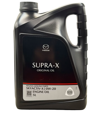 Genuine Mazda Oil ORIGINAL OIL SUPRA-X 0W20 5LTR 0W20005SUPRA