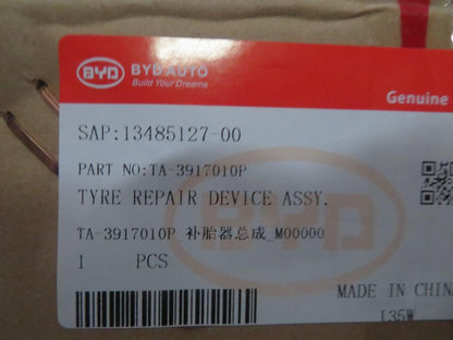 Genuine BYD New All-Electric Sealion 7  2025>Tyre repair Kit - 13485127-00