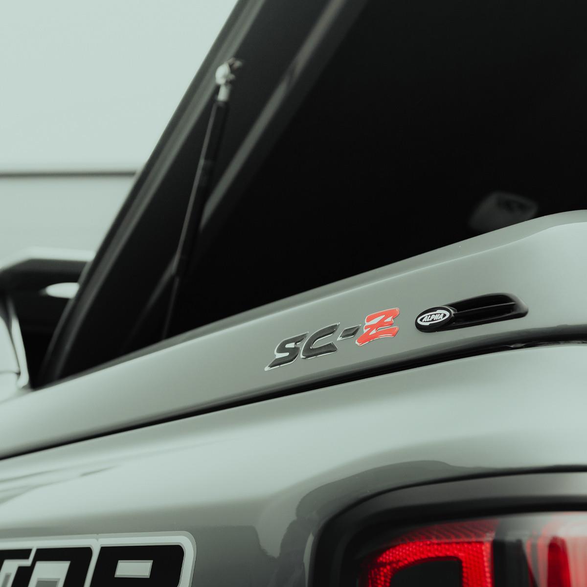 Genuine Ford Ranger Raptor 2022> Meteor Grey ALPHA SC-Z SPORTS TONNEAU