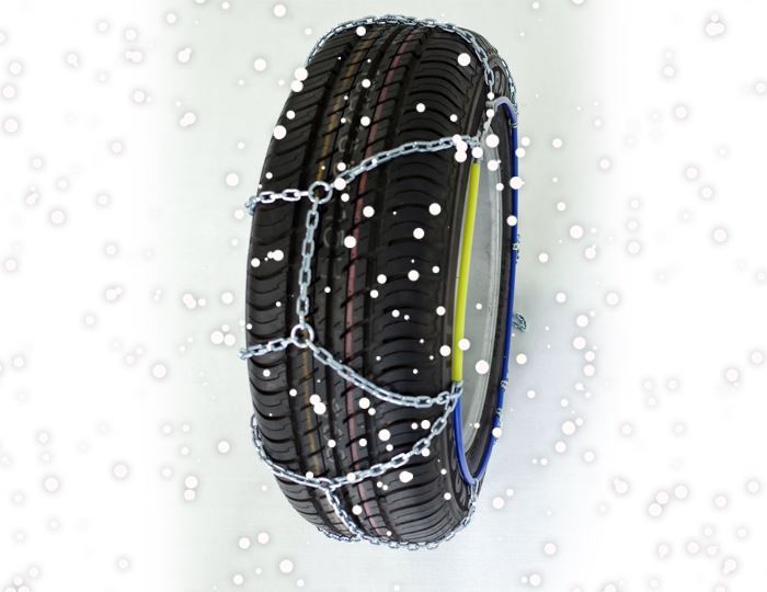 Green Valley TXR9 Winter 9mm Snow Chains - Car Tyre for 14" Wheels 235/60-14