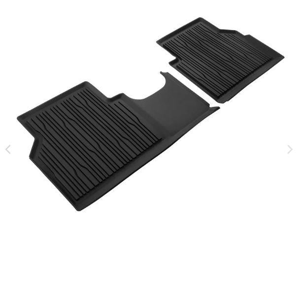 Genuine Ford New All-Electric Capri 2024> Rear Rubber Floor Mats in Black
