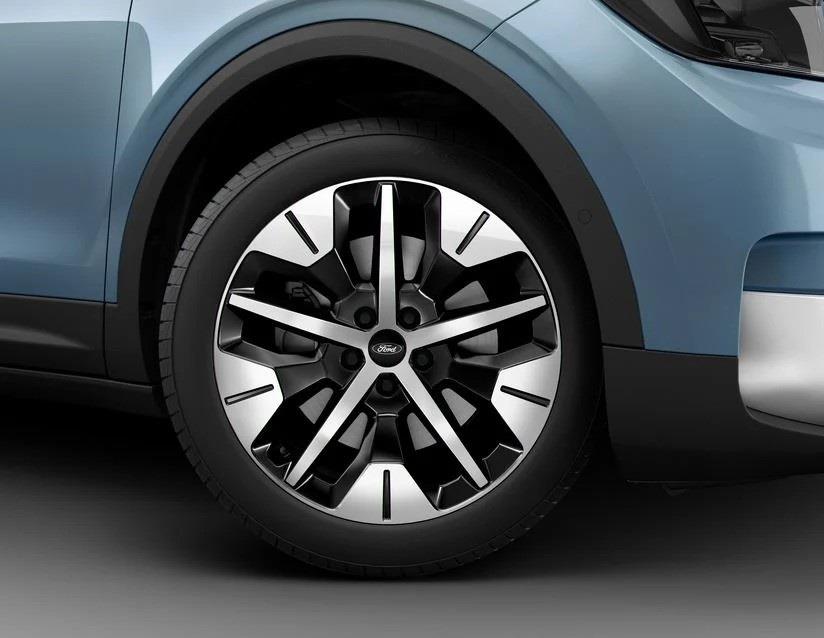 Genuine Ford New Explorer 2024> 19" Front Alloy Wheel, 5 Spoke Design Absolute Black