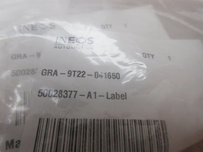 Genuine Ineos Grenadier 2023 LABEL