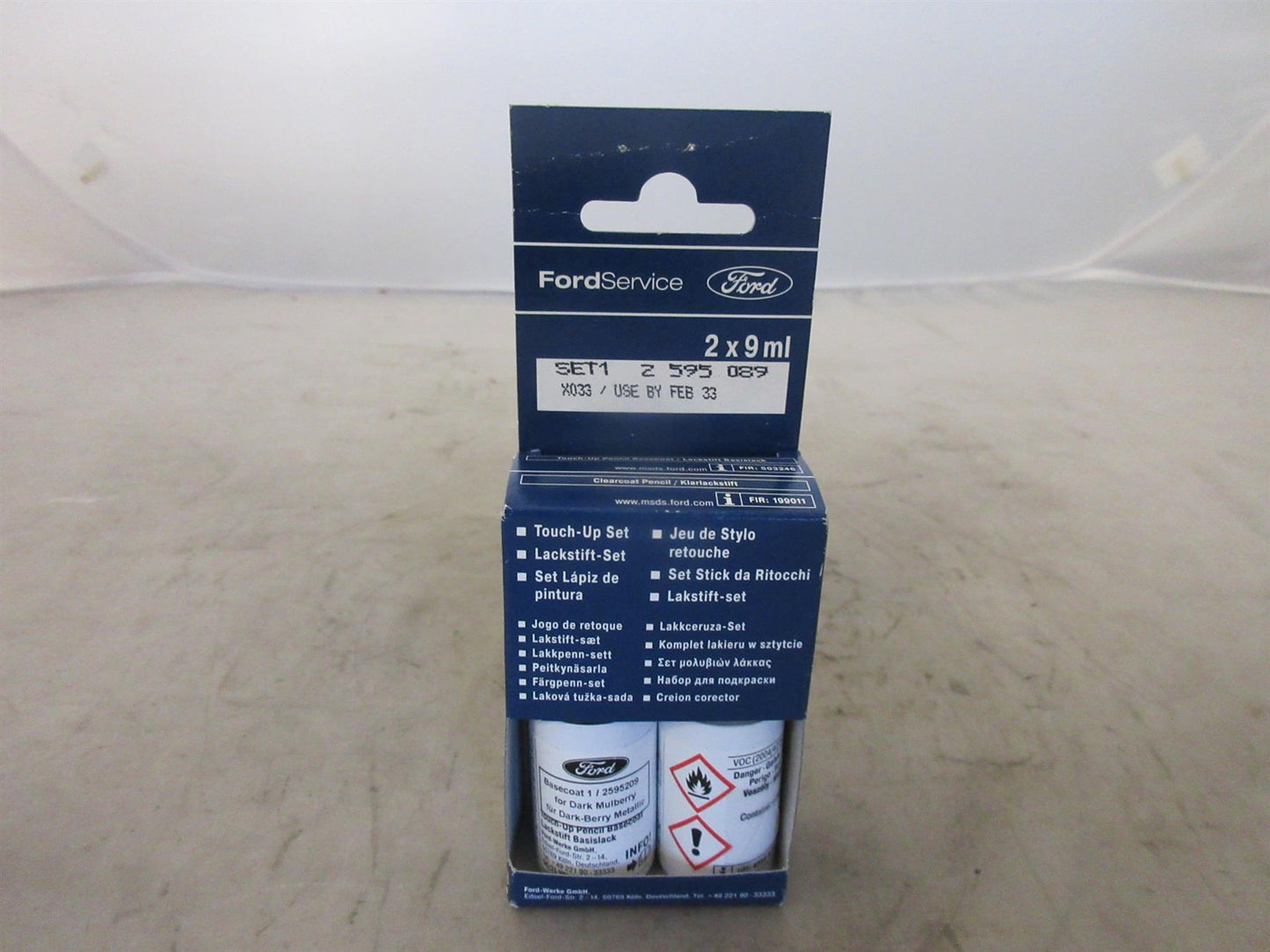 Genuine Ford Dark Mulberry Touch Up Paint Stick 2595089