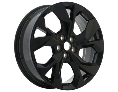 Genuine Ford Mustang Mach-E 2020> 19" Alloy Wheel, 5-Spoke Ebony Black Offset 2614365