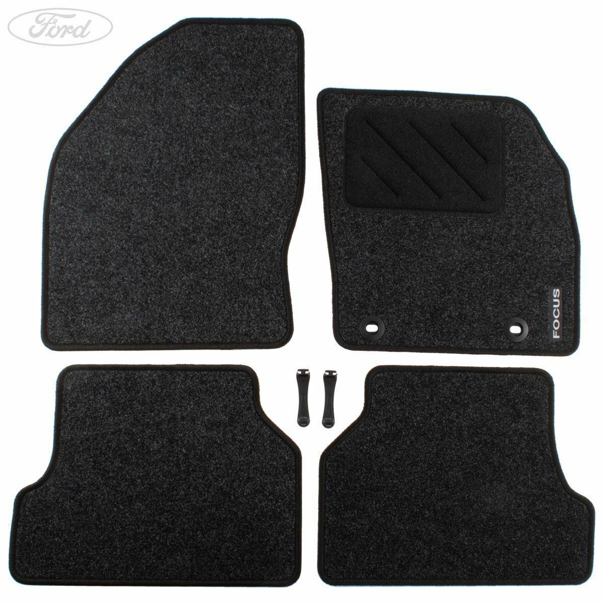 Genuine Ford Focus Car Mats Front & Rear (2005 - 2010) 1324714 ...