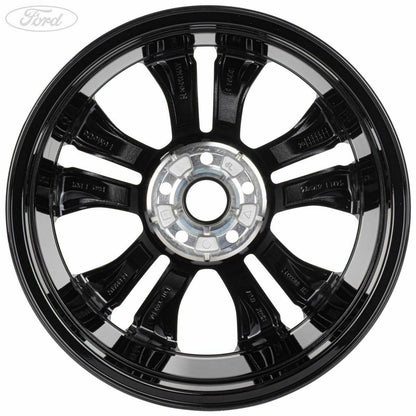 Genuine Ford Puma 2020> 17" Alloy Wheel, 7.0 x 17" Absolute Black / Machined 2393238