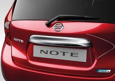 Genuine Nissan Note 2014 > Trunk Handle Cover Chrome With I/K (KE7913V052)