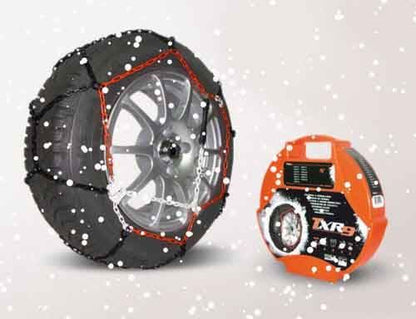 9mm Car Tyre Snow Chains for 13" Wheels TXR9 165/65-13