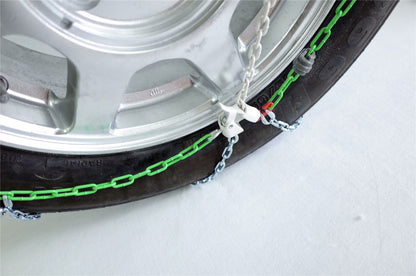 Green Valley TXR9 Winter 9mm Snow Chains - Car Tyre for 13" Wheels 175/60-13