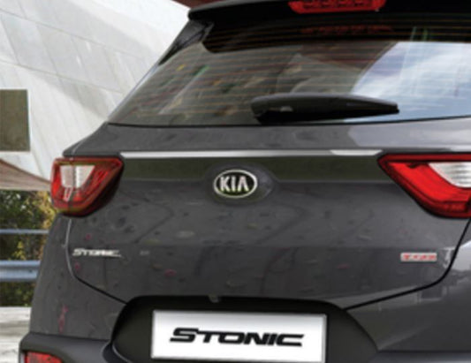 Genuine Kia Stonic 2017> Stainless Steel Finish Tailgate Trim Line H8491ADE50ST