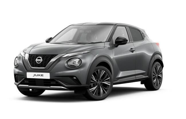 Genuine Nissan Juke 2019> Front Upper & Front Lower (silver), Side sills & Rear Bumper In BLACK  - KE6006P019BK