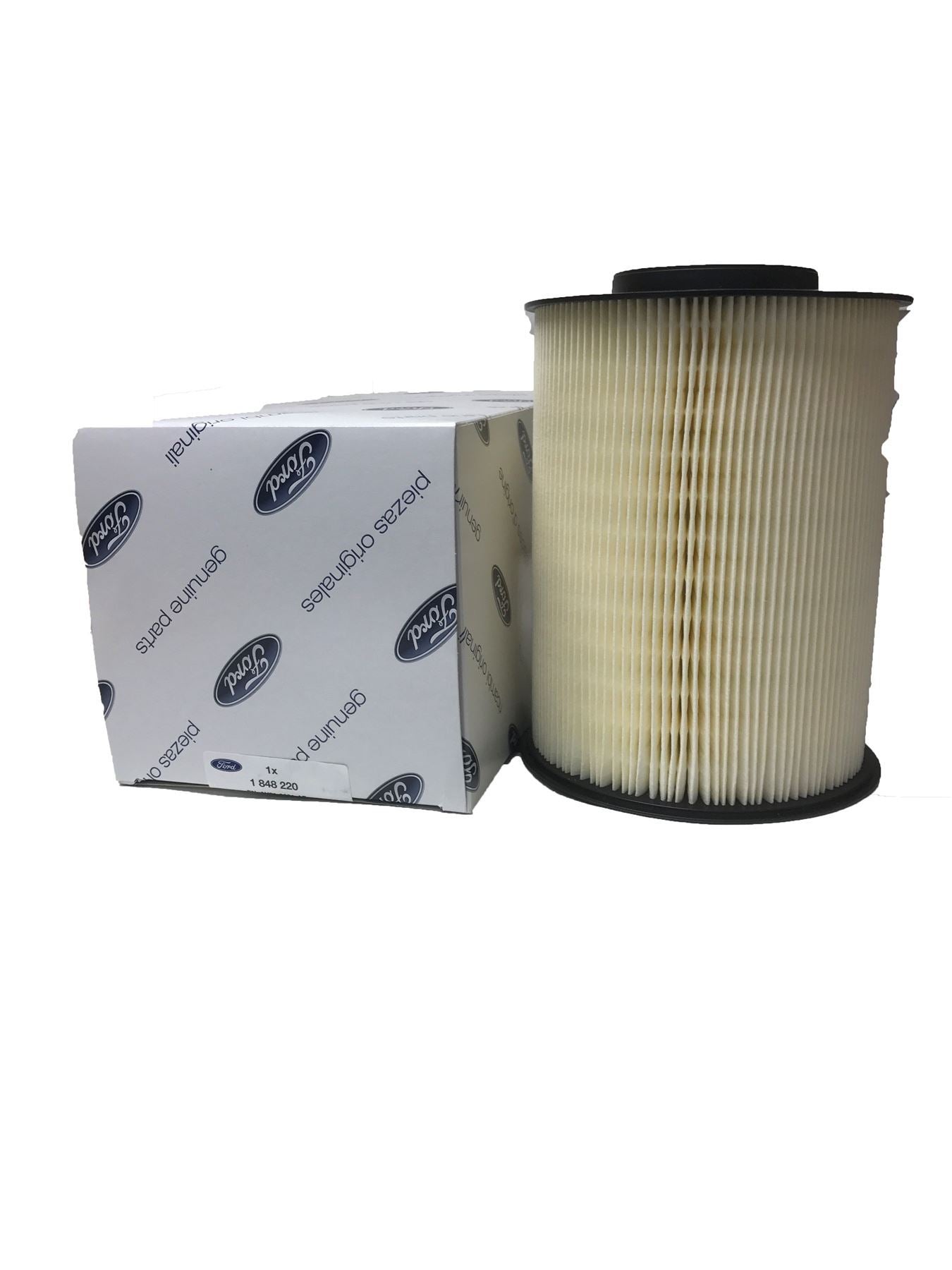 GENUINE FORD FOCUS III 1.5 TDCi 09.14 - 95HP ROUND TYPE AIR FILTER 1848220