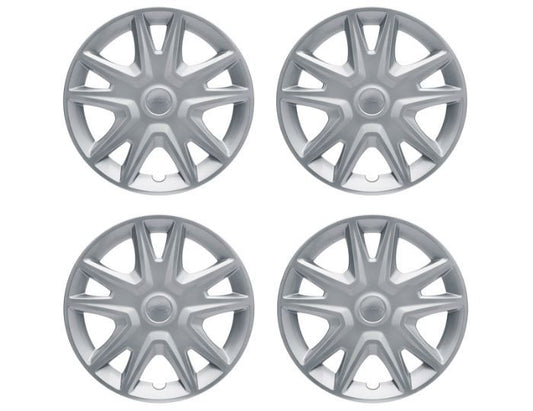 Genuine Ford Fiesta 2017> 15" Wheel Trims / Wheel Cover / Wheel Caps -Kit of 4 - 2172807