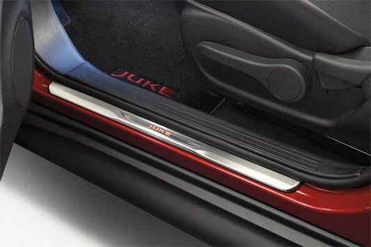Nissan Juke (2014 >) Illuminated Door Sill Protectors - Front & Rear G69501KA0A